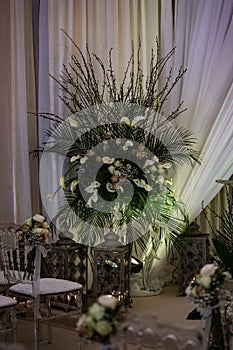 Decorative Venue Design, Luxury Dining Event Decor photo